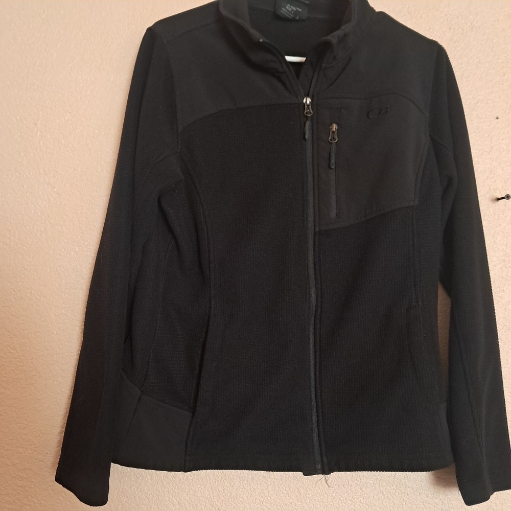 CB Casual Women's Black Jacket Size L